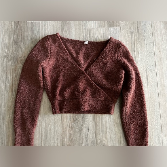 Anthropologie Daily Practice Women’s Teddy Fuzzy Sweats Set Brown - Size XS - Picture 10 of 11